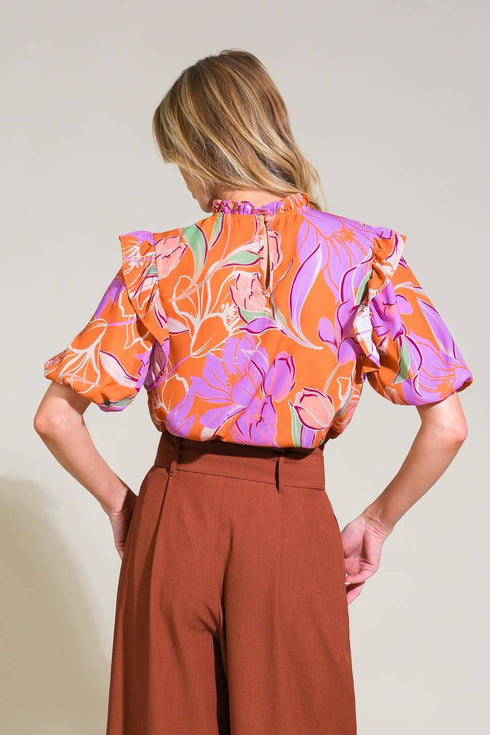 glowing-girl-woven-top Flying Tomato-Sophia's Style-2